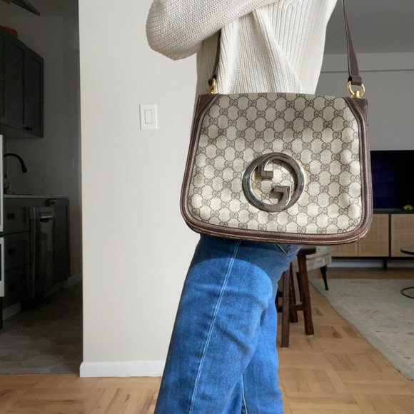 Gucci Handbags - Vintage Gucci Blondie flap bag from the 70s